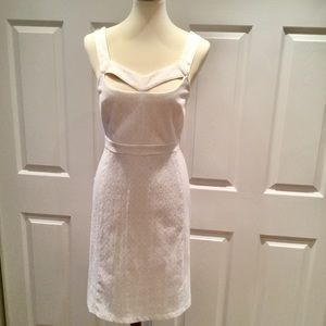 Anthropologie White Dress by Maeve